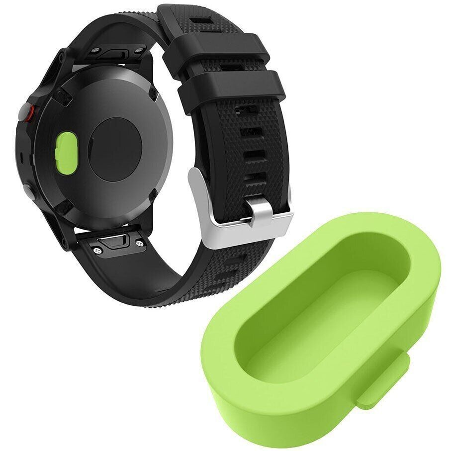 Soft Rubber Sensor Plugs Cover For Garmin Fenix 5S 7 Quatix 5 Vivosport TPU Case