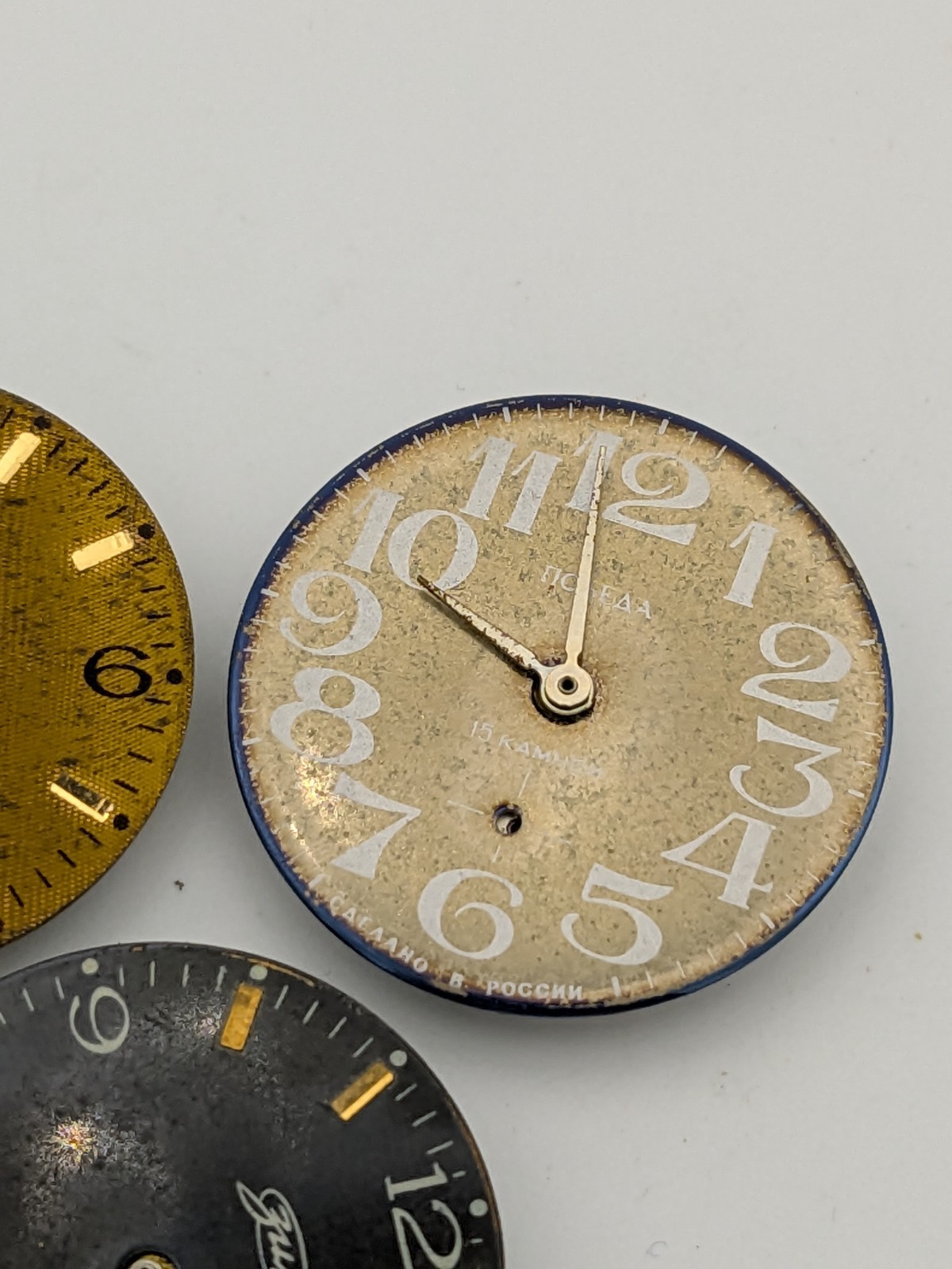 ZiM Pobeda 2602 Movement Soviet USSR For Parts Or Repairs