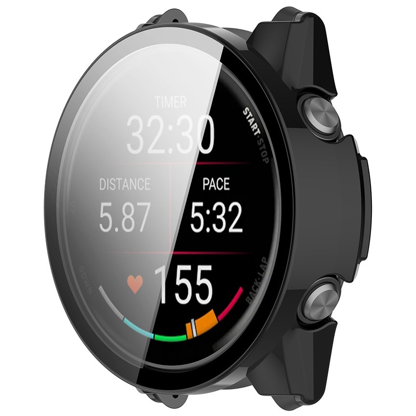 Protective Case Tempered Film Watch Screen Cover for Garmin Forerunner 970