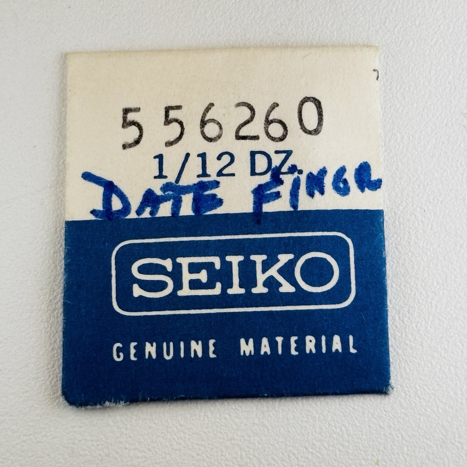 Seiko 556260 Date Finger Watch Part 556 260