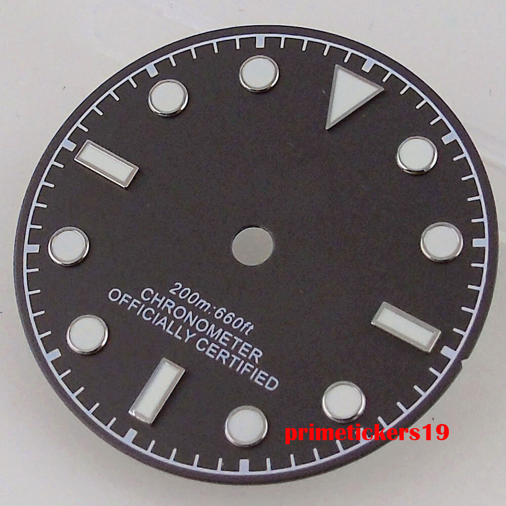 29mm Sterile Watch Dial Snowflake Hands Fit NH35 NH36 Miyota8215 ETA2824 PT5000