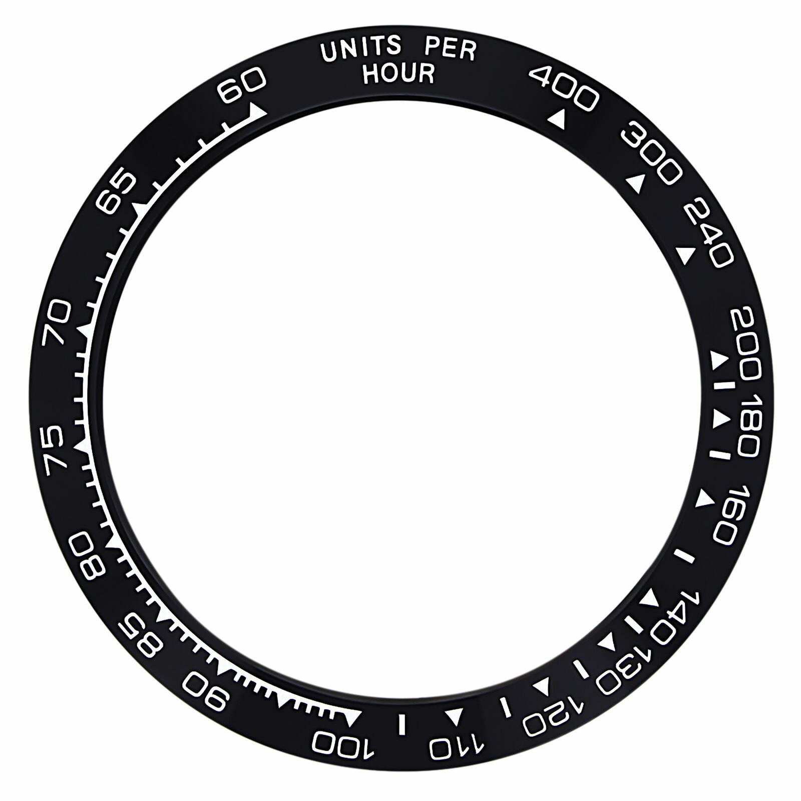 Ceramic Replacement Watch Bezel Insert For Daytona 116503, 116523, 116505 Black