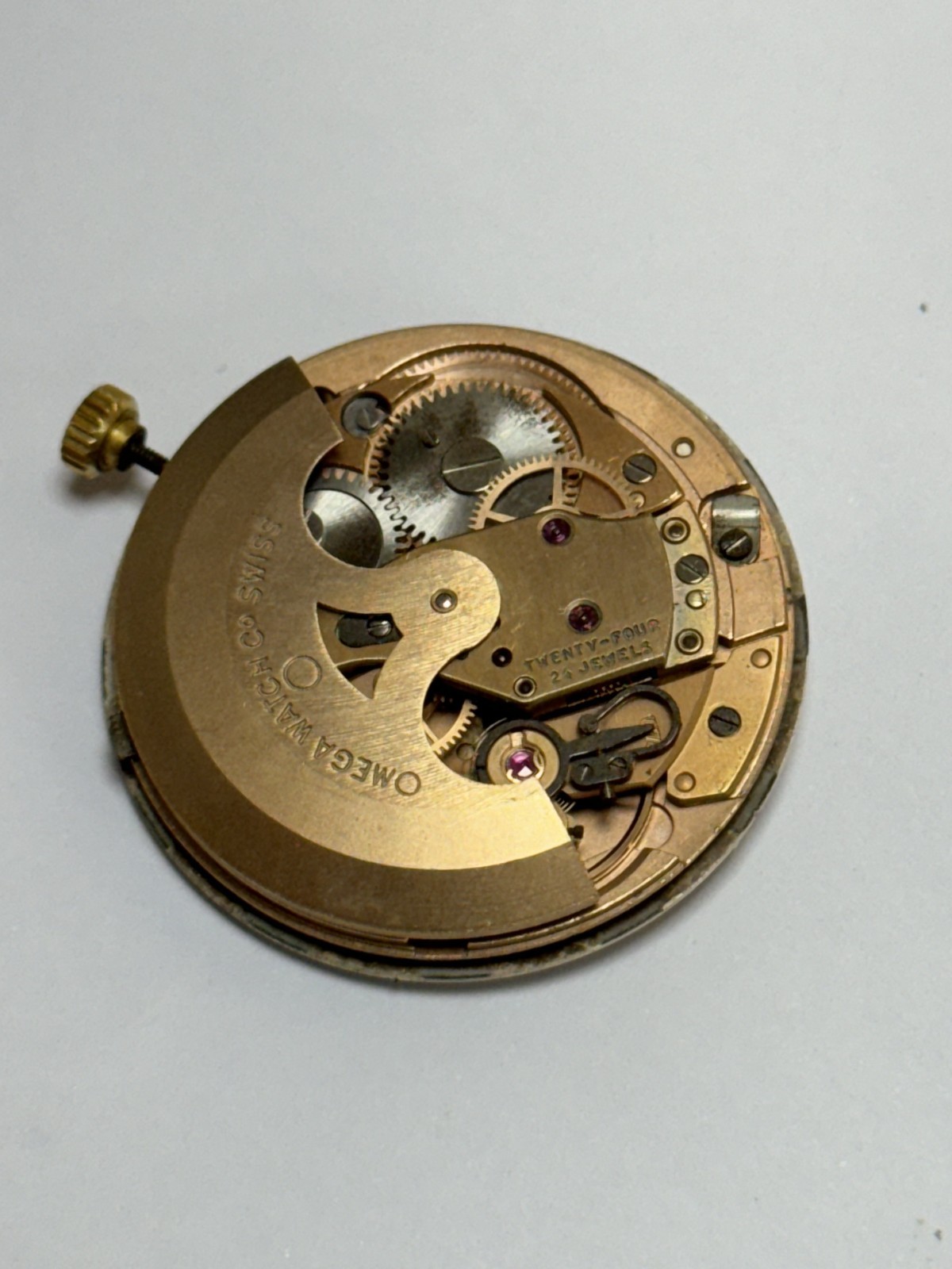 Omega Geneve Automatic Movement & Dial Cal.565 Jewels 24 Swiss Made Running