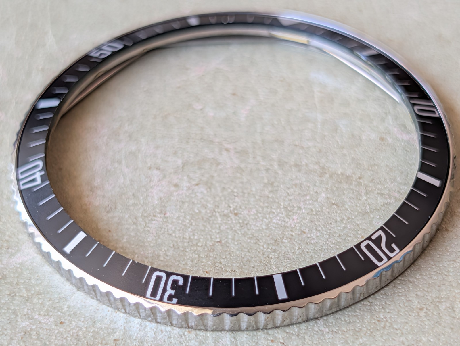 Vintage 1960’s Caravelle Sea Hunter Diver ‘B139’ Bezel/Insert FOR 637 CASES ONLY