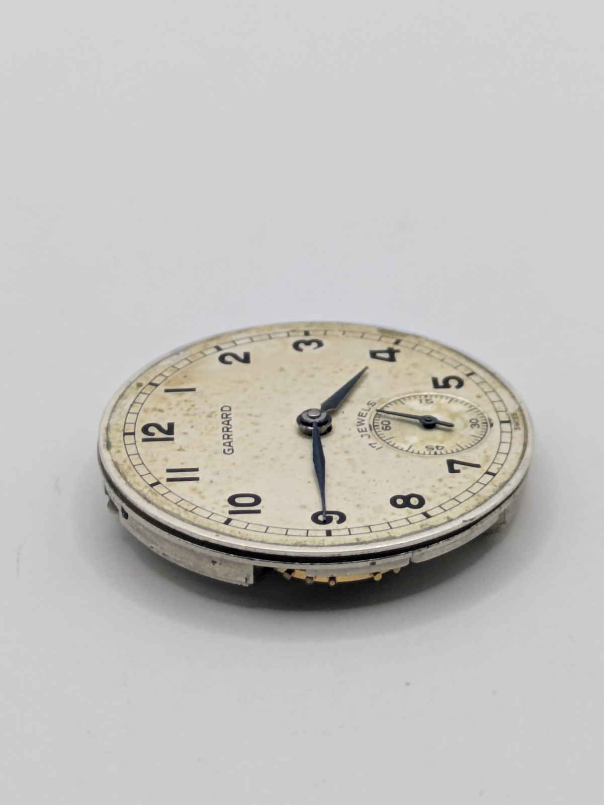Garrard ETA 1120 Manual Wind Watch Movement Swiss Made See Photos & Video 27.1mm