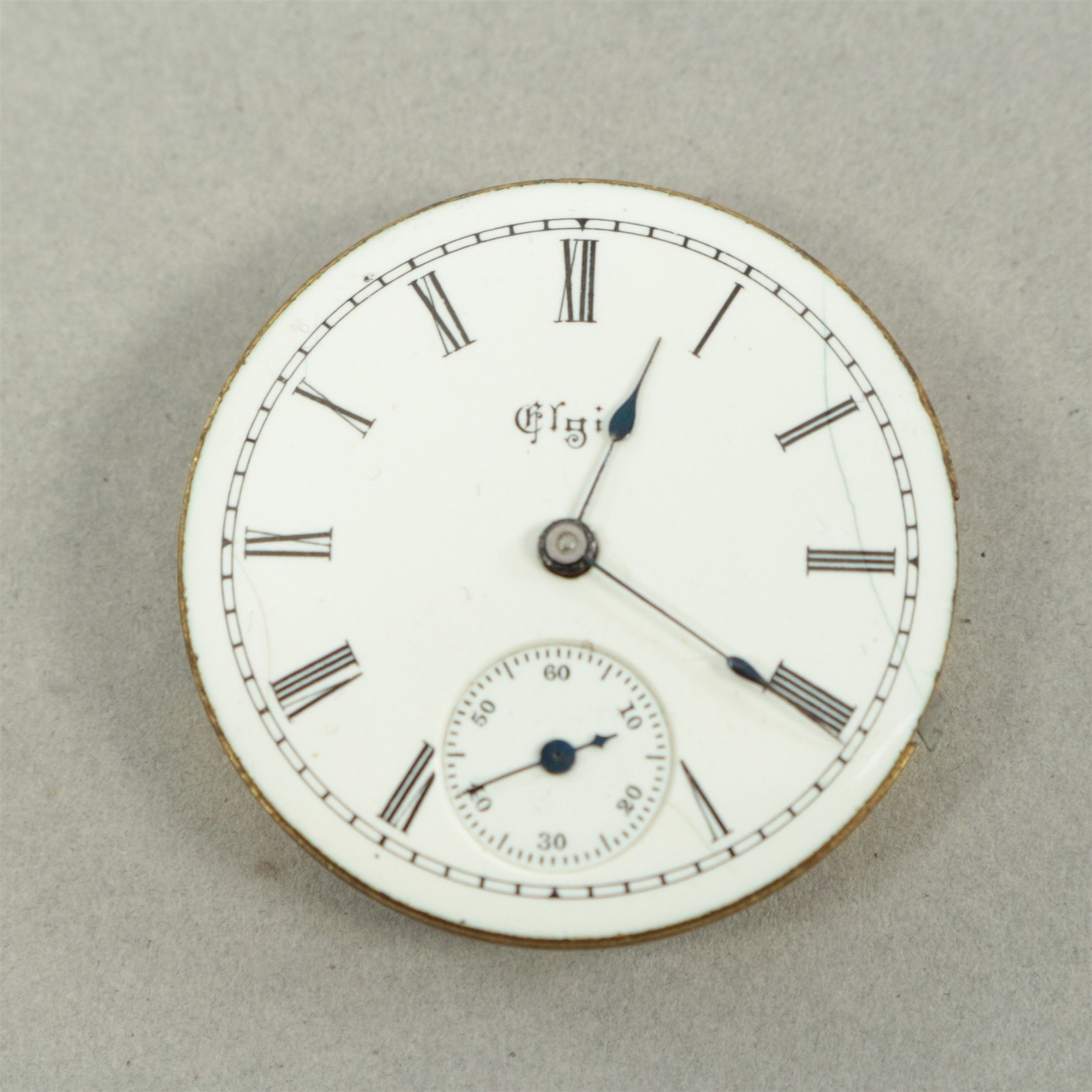 Elgin 0 Size 11 Jewel Pocket Watch Movement – FH535