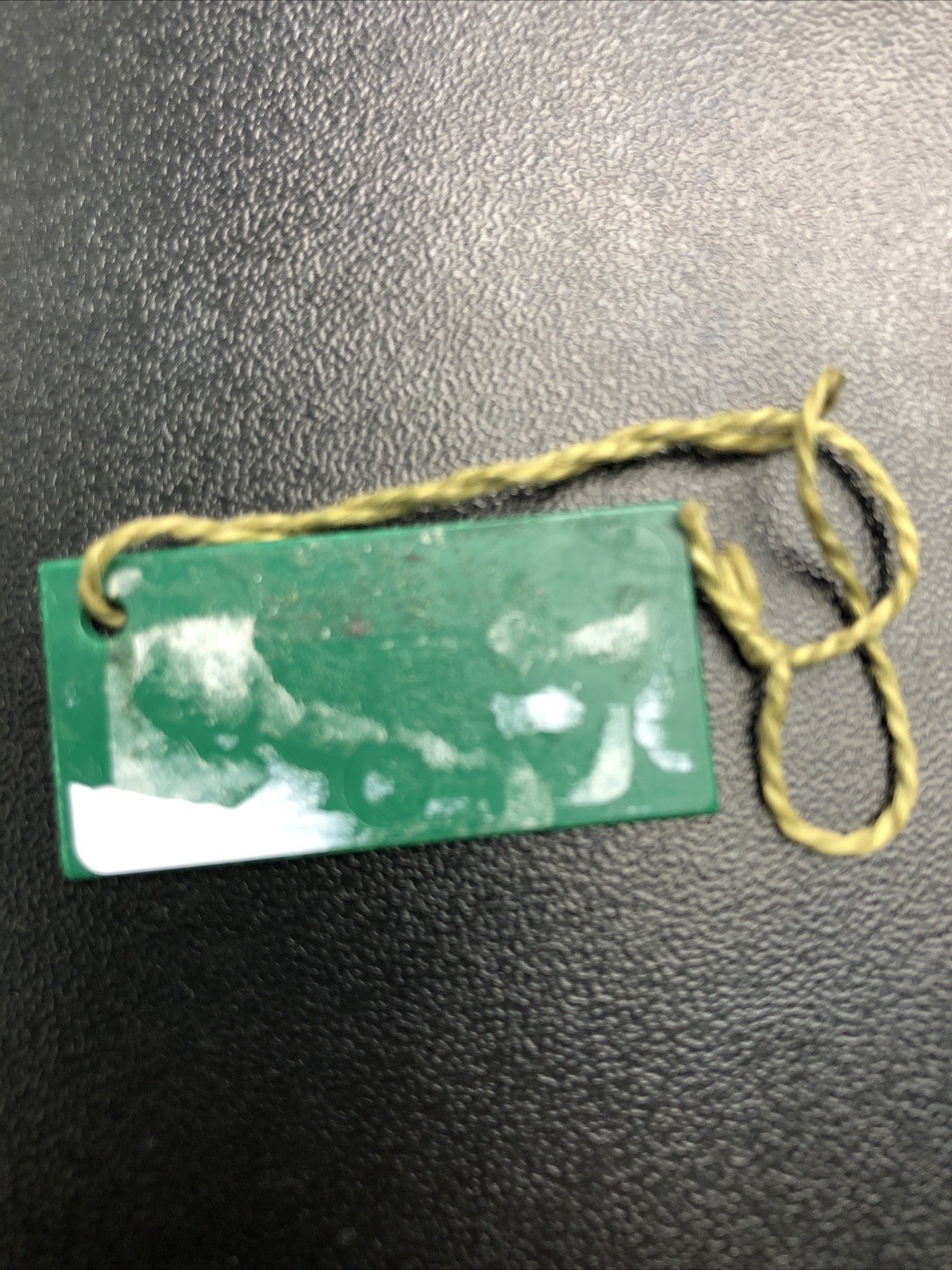 ROLEX PRESIDENT GREEN SERIAL HANG TAG