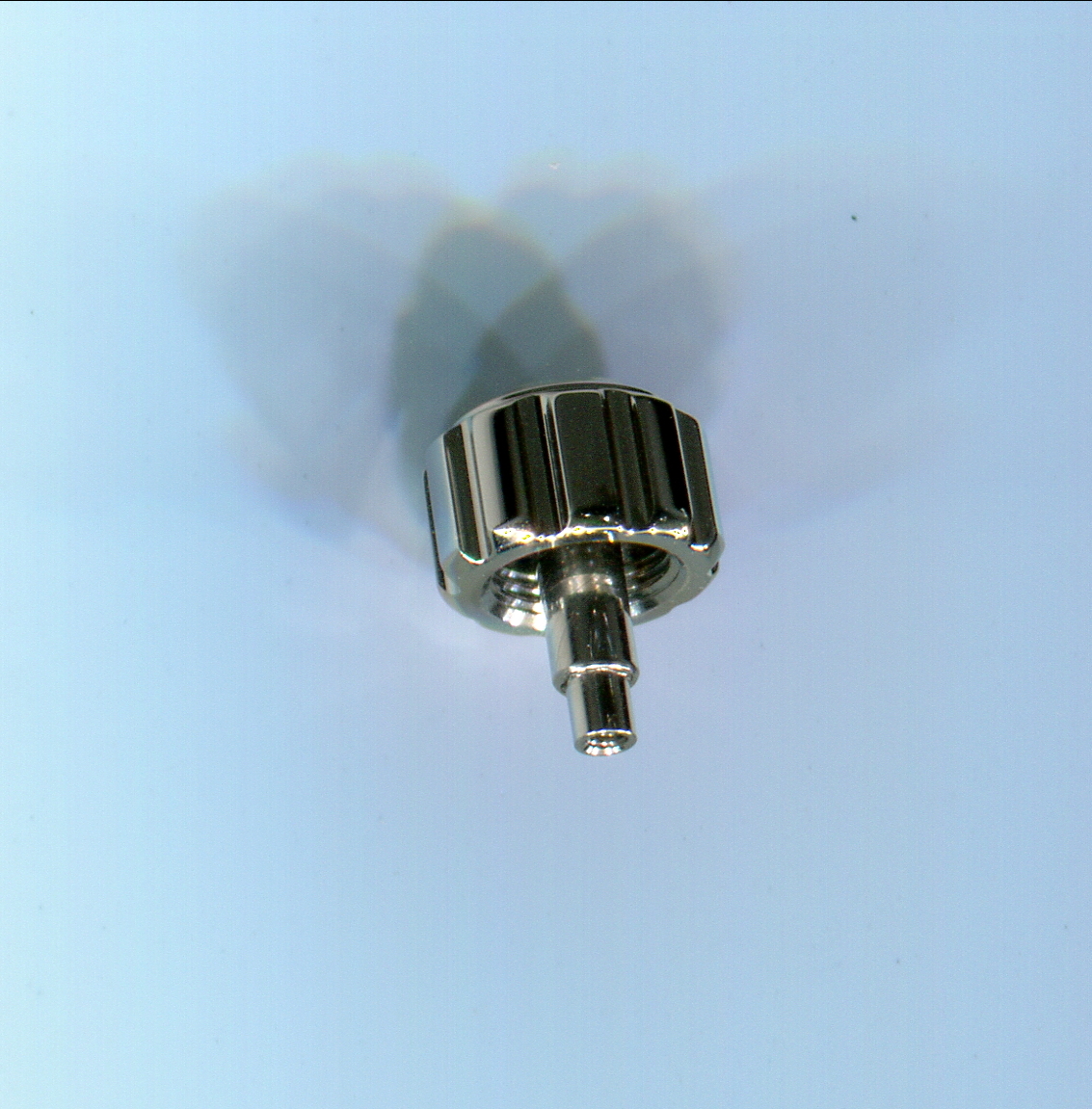 6.0 mm Breitling Factory Stainless Steel Crown screw down tap 10, 0.90 BRT-06