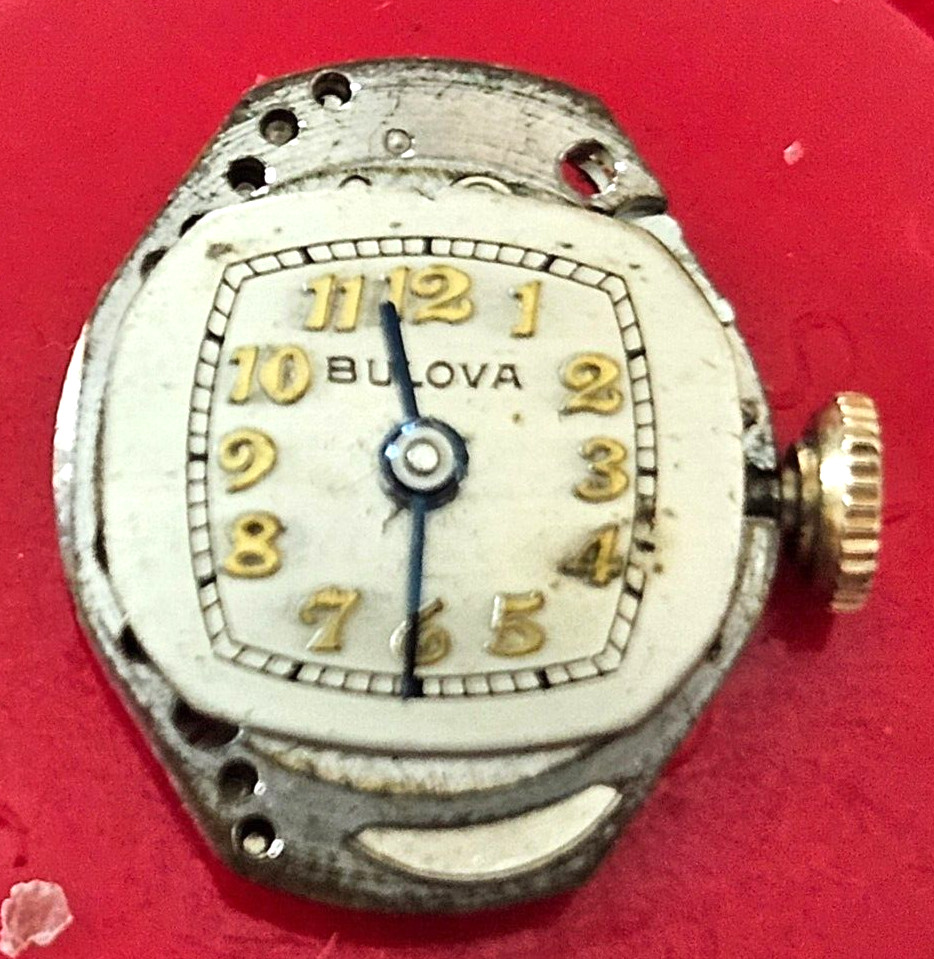 BULOVA 6AK 21J USA WATCH MOVEMENT (BALANCE RUNS WITH ROTATION) LOT.325