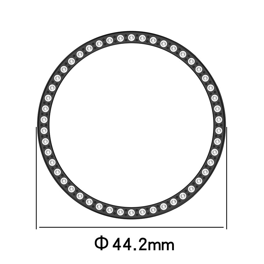 Single-row Diamond Watch Protective Case Accessories for HUAWEI Watch GT6 41MM