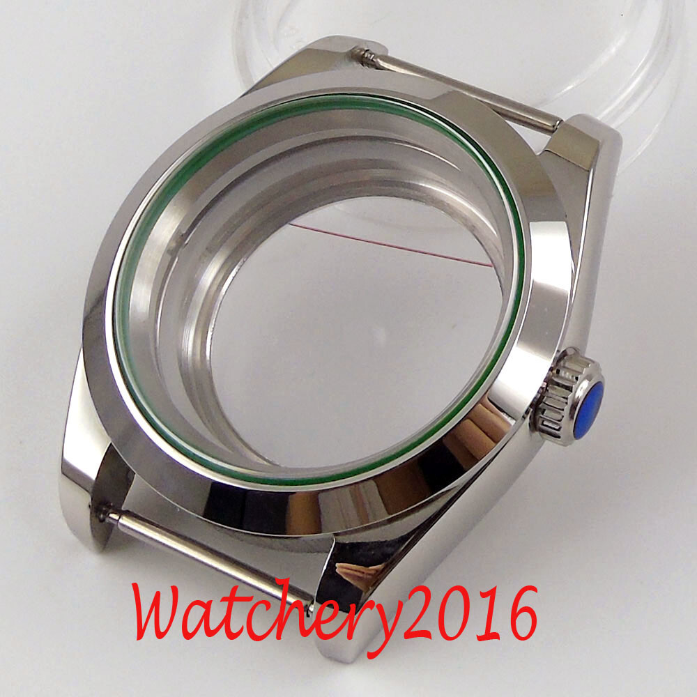 39mm 36mm Sapphire Glass Watch Case Fit NH35 NH34 ETA2824 2813 Miyota8215 PT5000