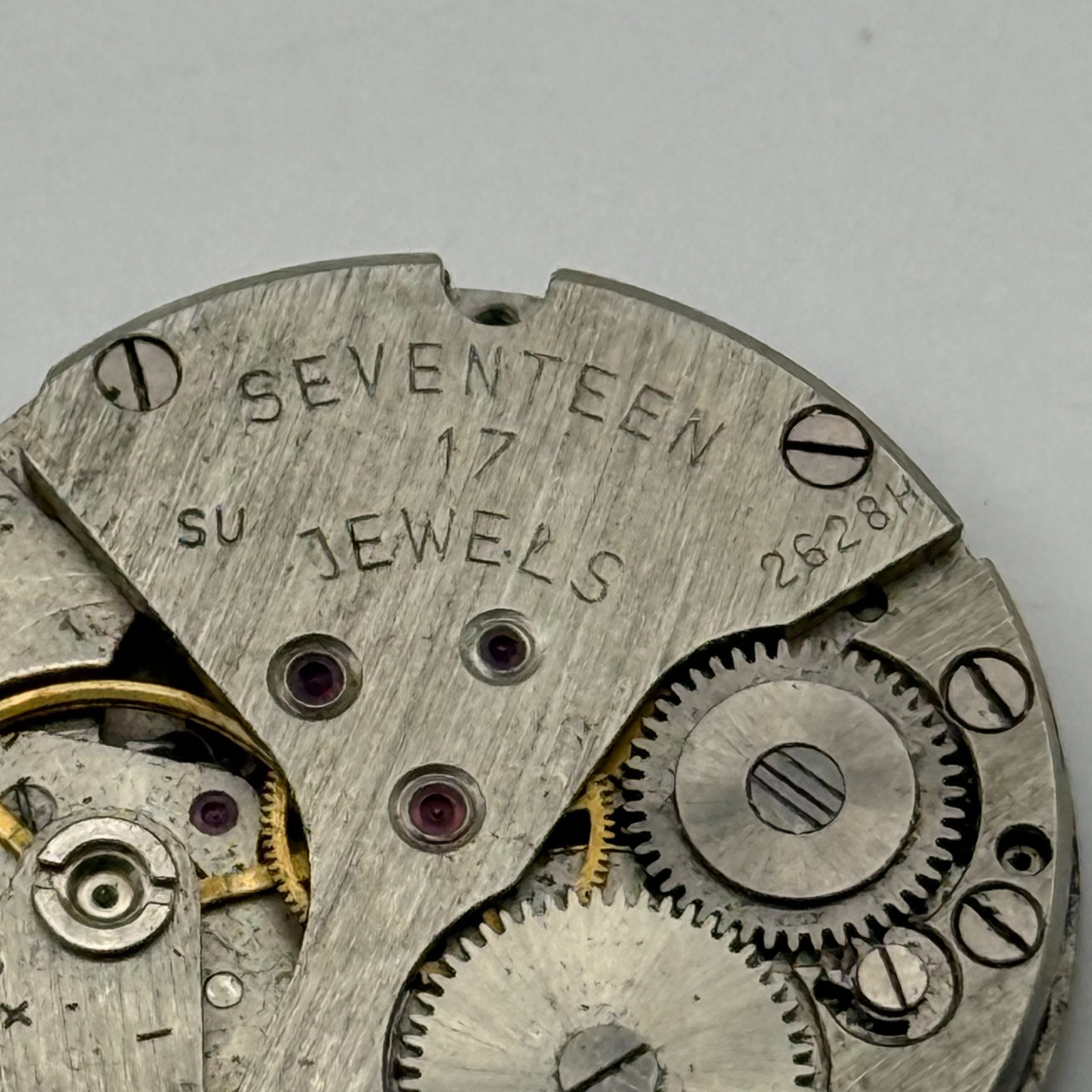 Poljot 2628.H Watch Movement Soviet 17 Jewels Manual Wind Parts Repair 26.6mm