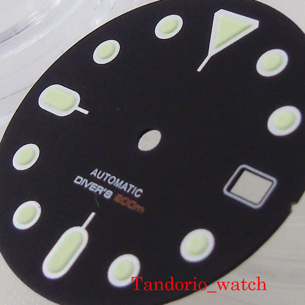 41mm 316L Watch Case For NH35A NH36A SKX007 Sapphire Glass Luminous Dial 20ATM