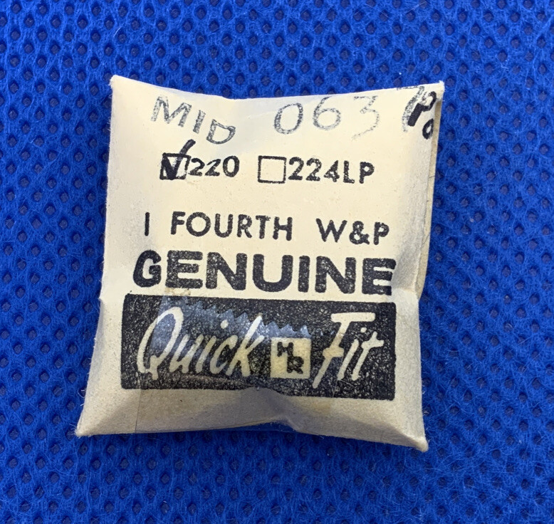 Mido 0617PO Part # 220/739 Fourth Wheel By Quickfit. Sealed. NOS 14L