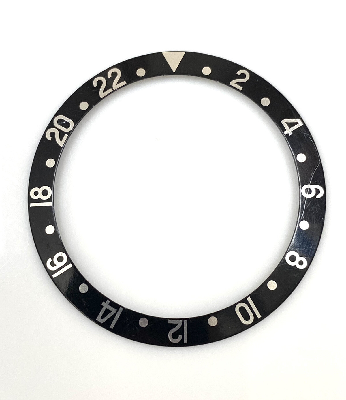 Genuine Rolex GMT Master II Sapphire Model Black Bezel Insert 16700 16710 16760
