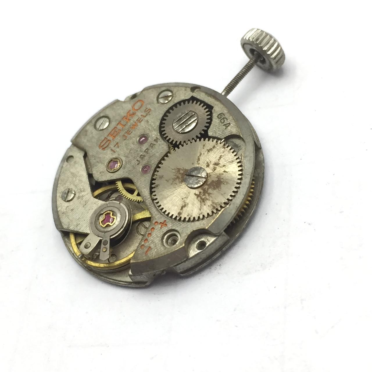 Seiko 66A Manual Winding Watch Movement (Need Service) MUR370RM1