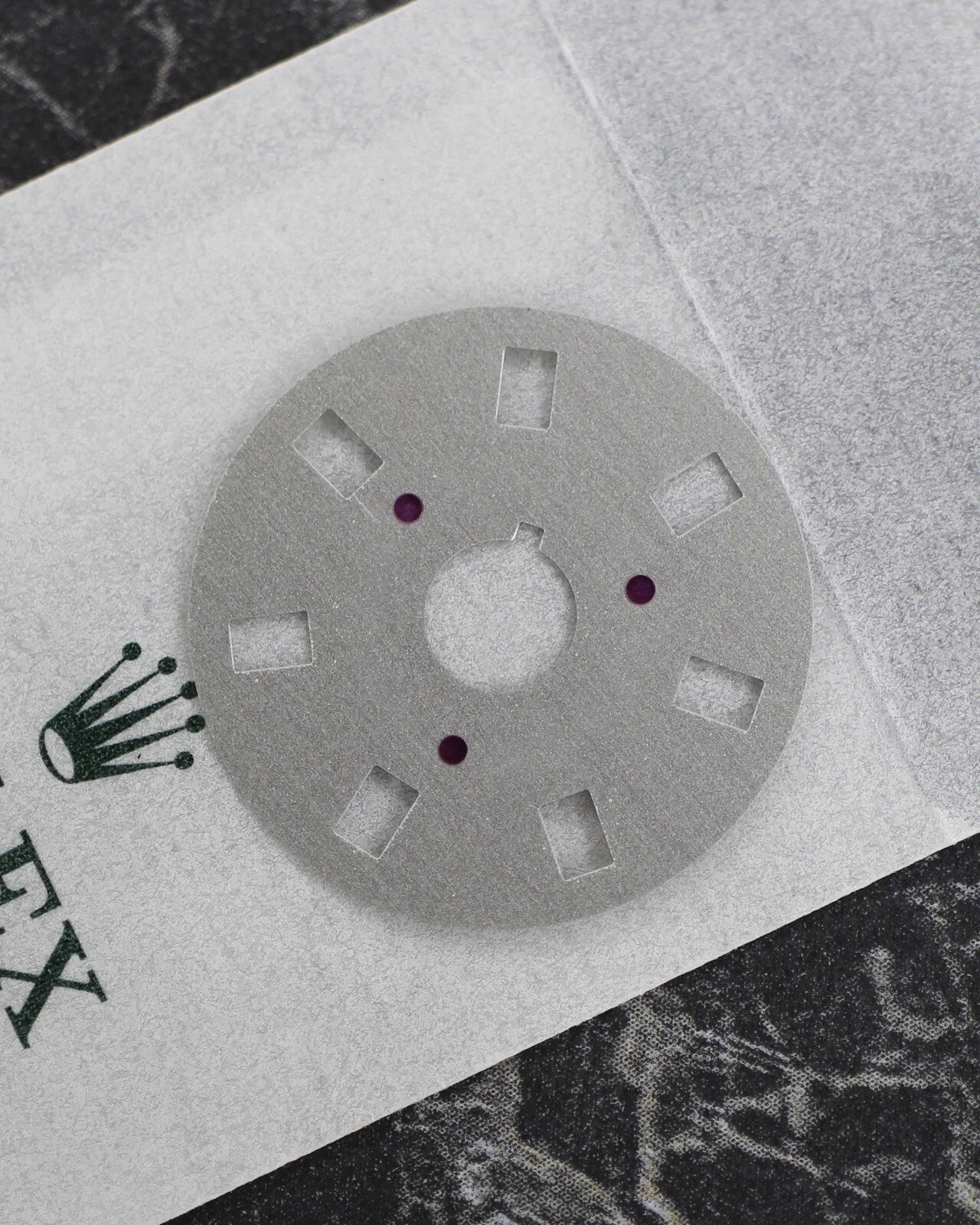 NEW Rolex 3055-5135-202 Day-Date Wheel Spanish Week Gray White Week 5055