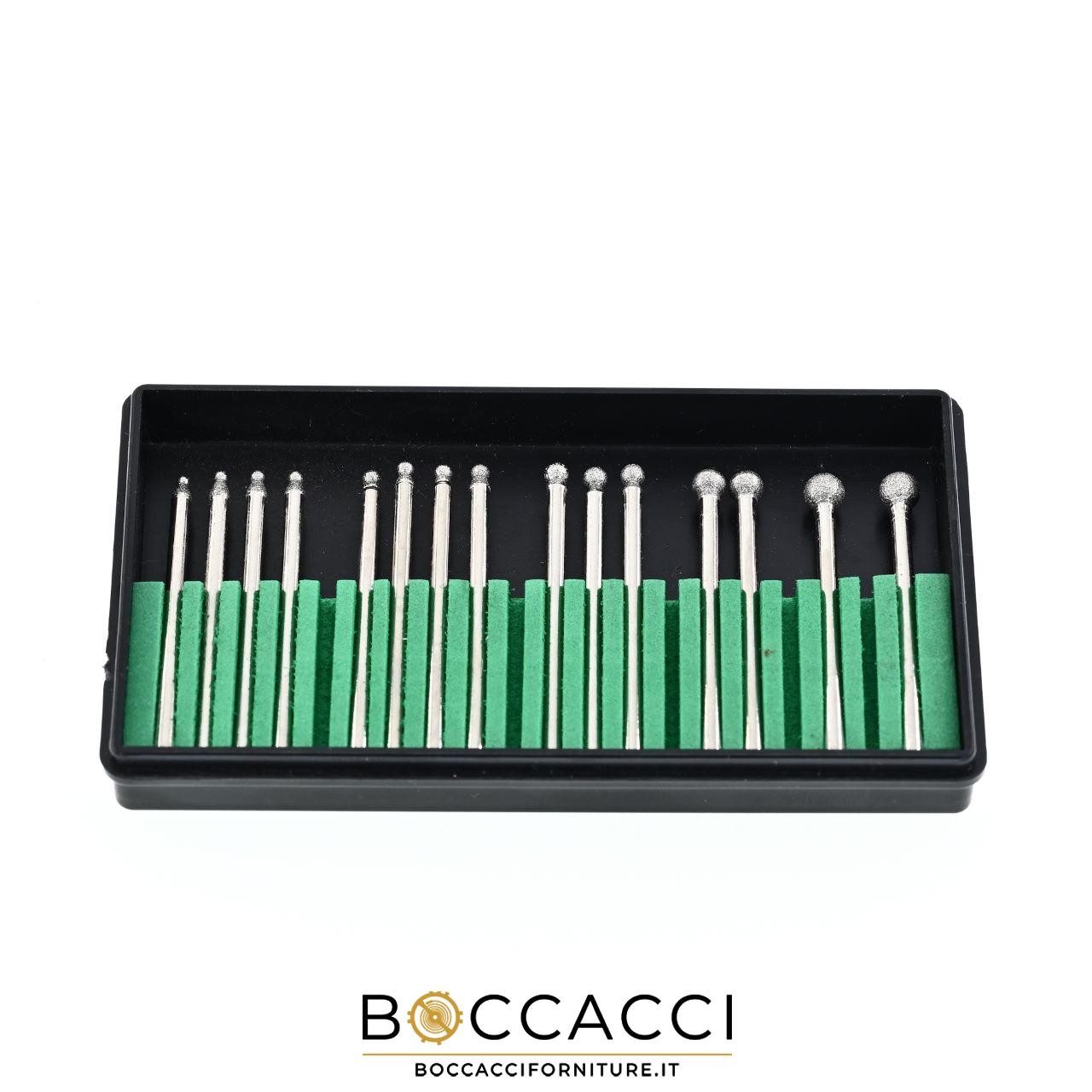 AUGUSTA Assortimento 15 Frese di Varie Dimensioni (NUOVO)