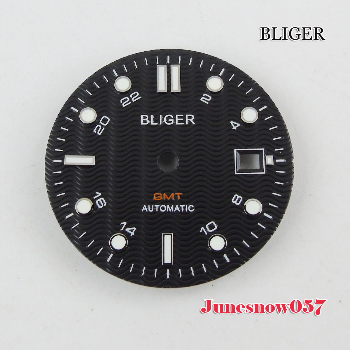 Bliger 31mm Men White/Blue/Black Watch Dial Fit NH34A MINGZHU 3804 GMT Movement