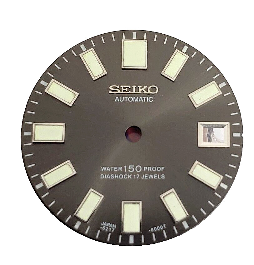 NEW AFTERMARKET DIAL FOR SEIKO 6217-8000 62MAS MEN’S DIVER WATCH FOR 7S26 MODS!