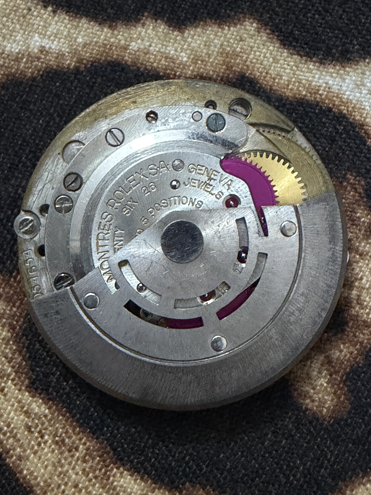 Vintage Rolex Submariner / GMT-Master Oysterdate Cal. 1560 Movement Parts/Repair