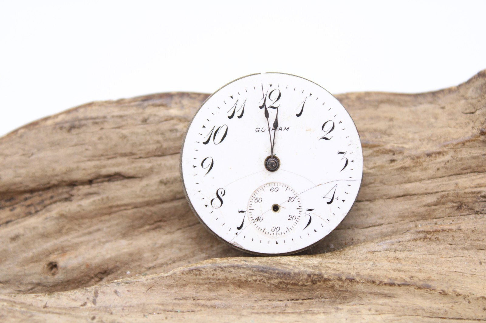 GOTHAM H1001428 POCKET WATCH MOVEMENT 11j 28.7mm FOR REPAIR (FJ2)