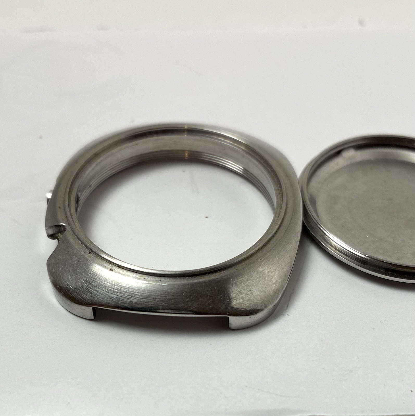 Seiko Bell-Matic 4006-6020 Stainless Steel Case w/ Original Caseback Alarm Watch