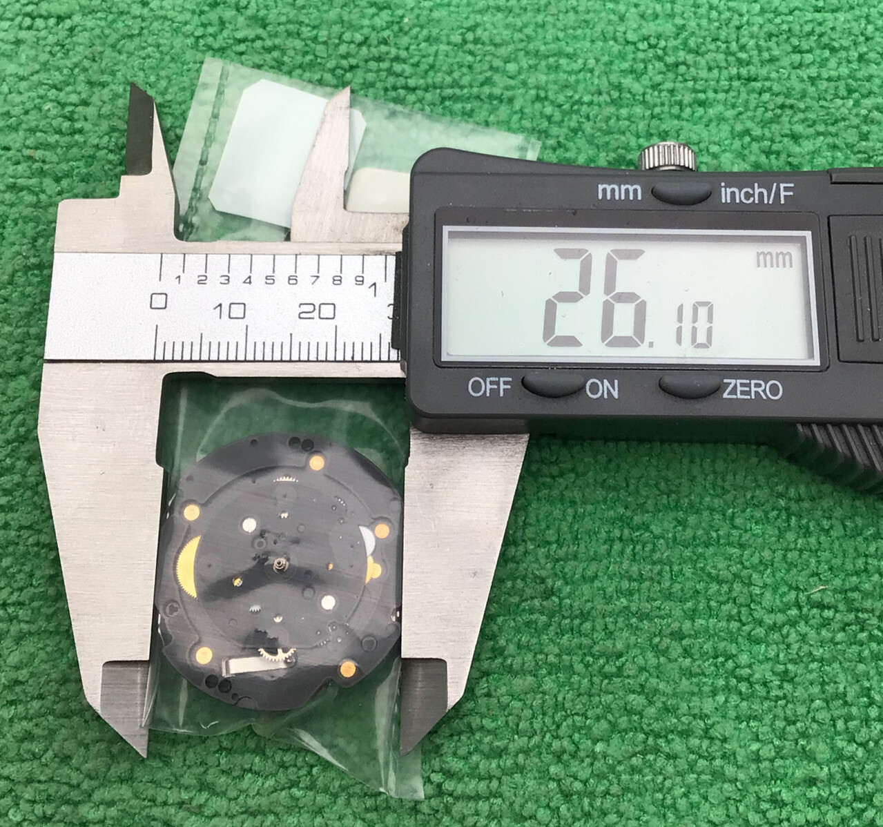 SII / TMI / Epson VD56B Quartz Watch Movement With Stem, NOS