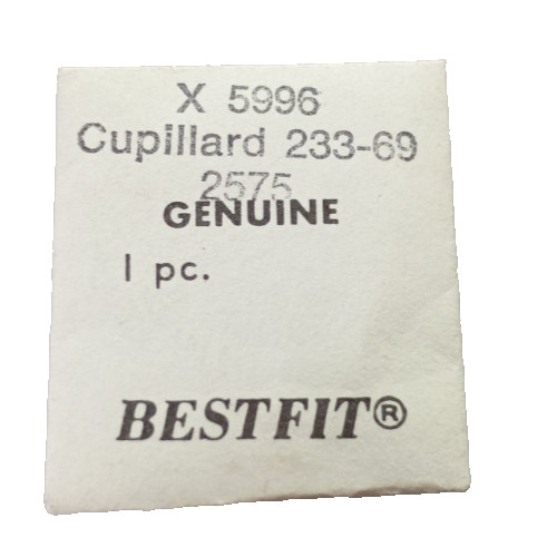 Cupillard 233-69 DATE JUMPER SPRING watch part #X/5996 *SEE INTERCHANGE LIST