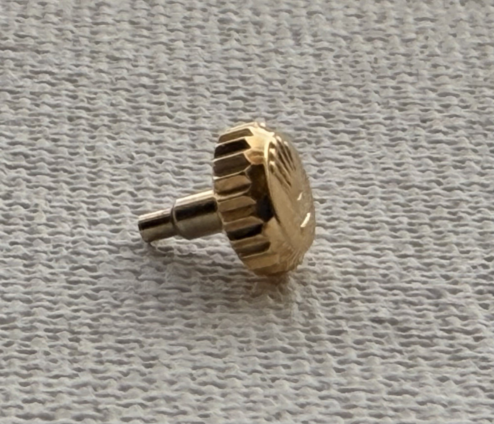 Genuine Rolex 241 24-603-8 Yellow Gold Crown 6mm