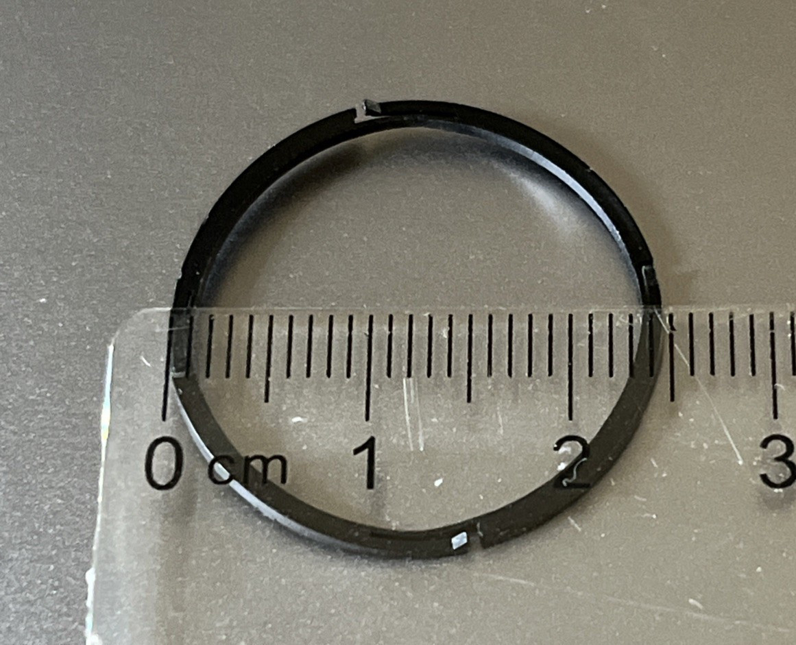 TAG Heuer Watch HL2034 Bezel Gasket Diameter 25 mm Authentic Original