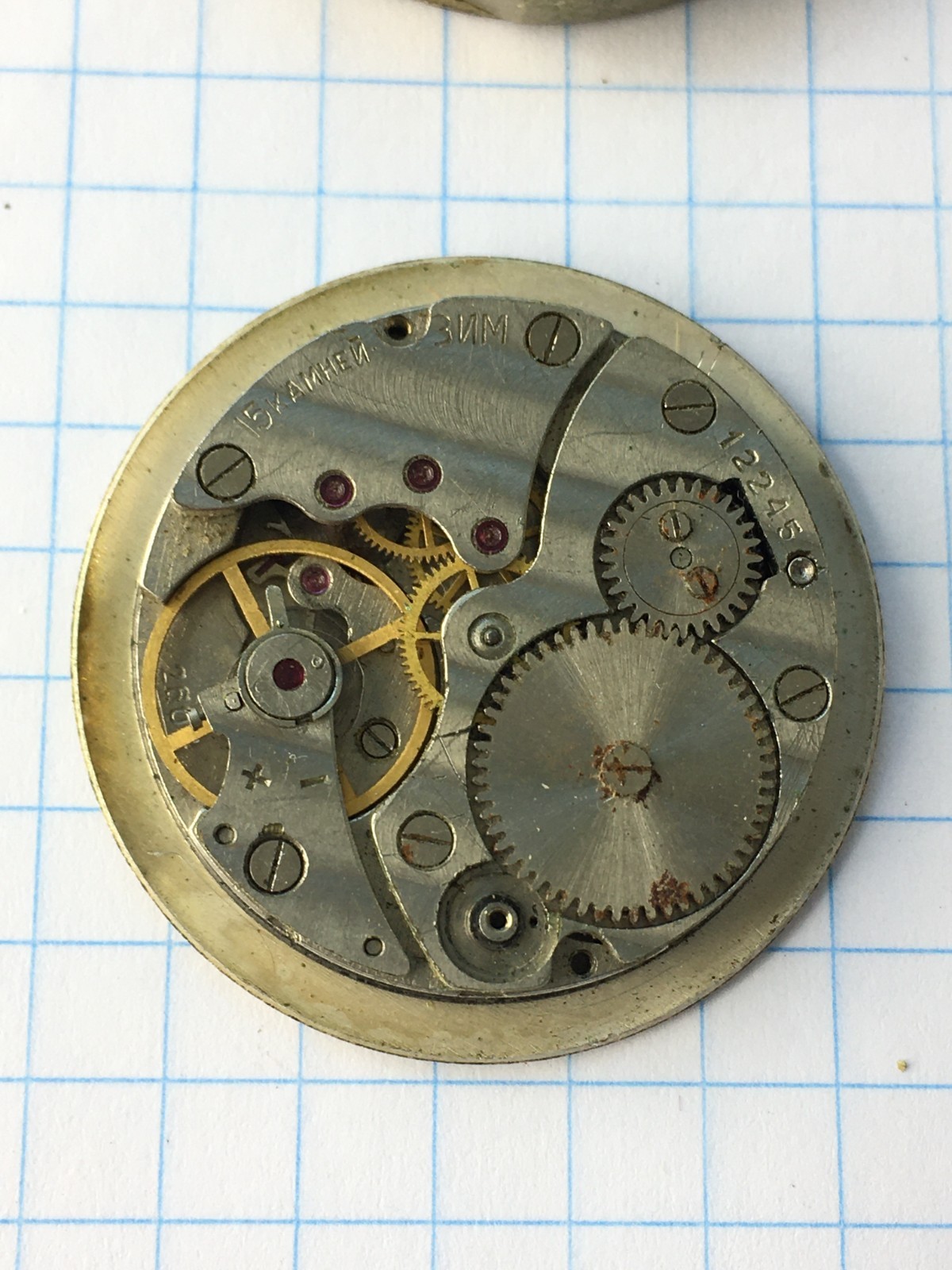 MOVEMENTS (10pcs) FOR MENS WRIST WATCH Vostok Slava etc. USSR for parts