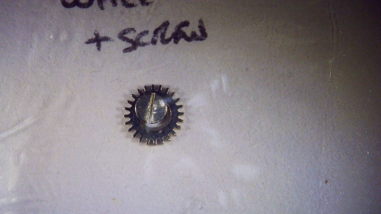 FHF ST 96.4 Crown Wheel and screw used.