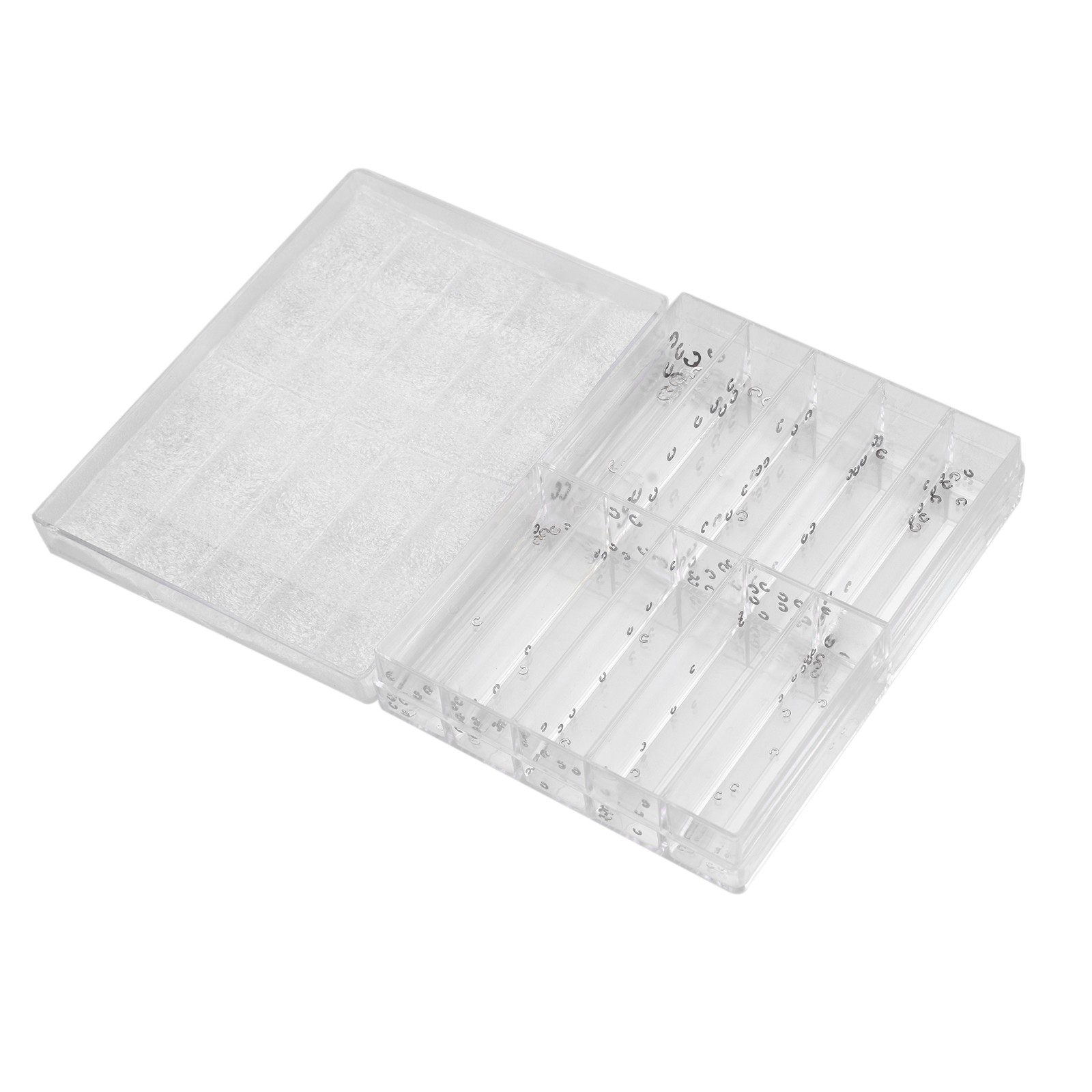 150Pcs 1.4~3.0mm 10-Size Assorted Watch Pusher Button Clip Watchmaker Tool