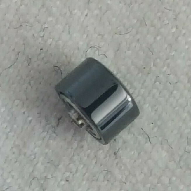 RADO Water Resistant Black Ceramic Cap Crown Part Number 48-112