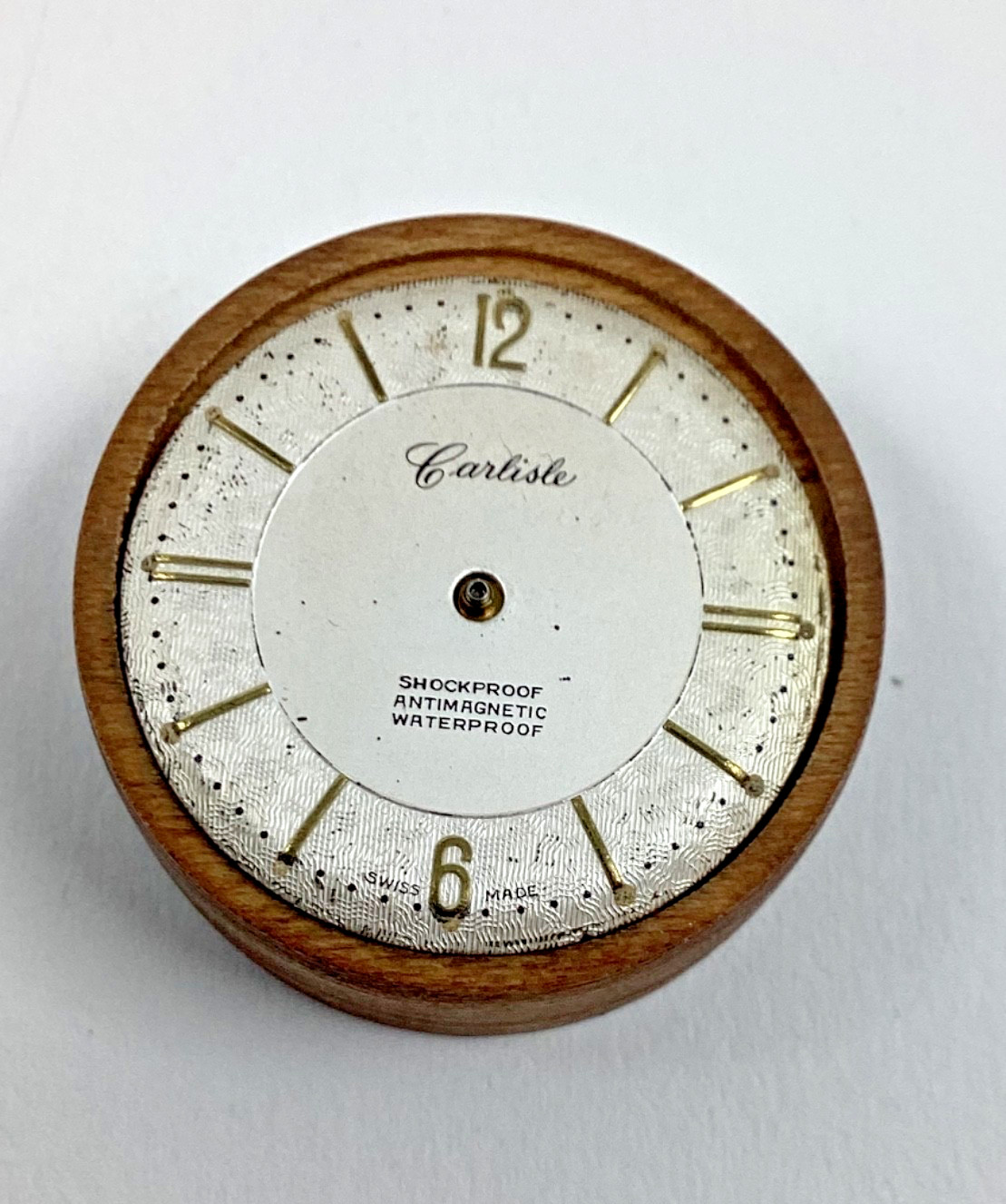 Lot Carlisle Henriline Watch Co Ebosa EB1553 Swiss 1 Runs Spare Part Repair READ