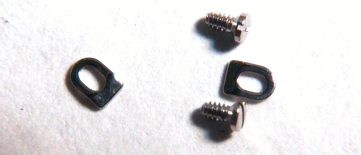 ETA 2892 2 Cartier. NEW 2 case clamps, 2 case screws