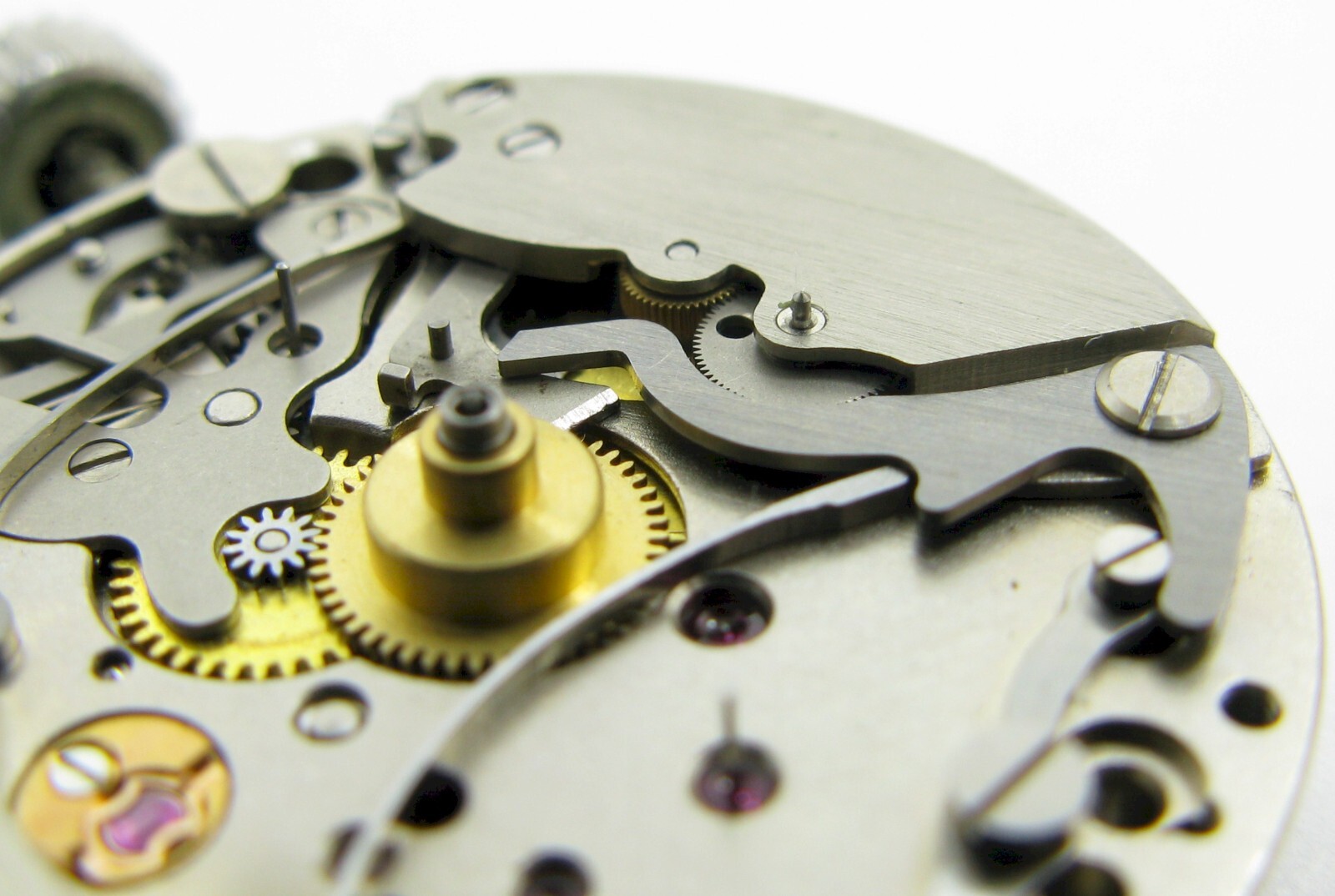 Tissot Lemania 1281 chronograph 3 registers 17 j. Watch Movement for project …