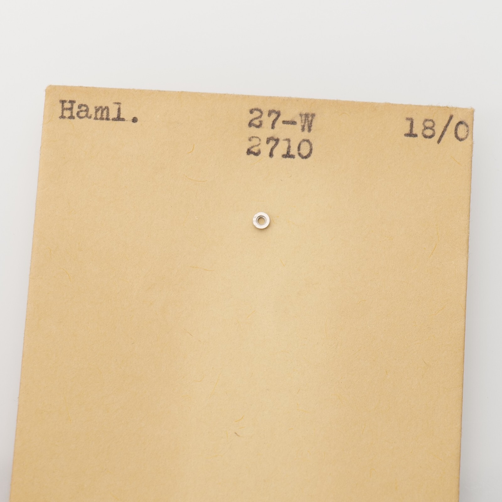 NOS Hamilton Watch Crown Wheel Washer #2710 For 989 New Old Stock (H13)