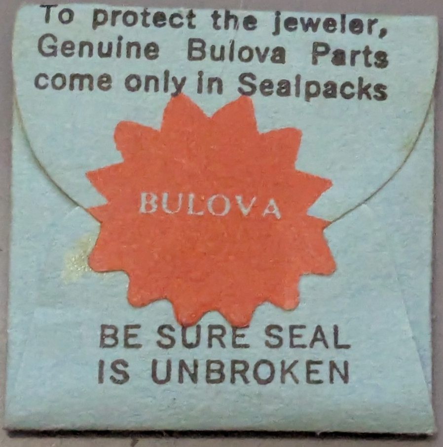 NOS NEW Genuine Bulova Cal. 7ASC – # 16C Winding Stem Female – Watch Part