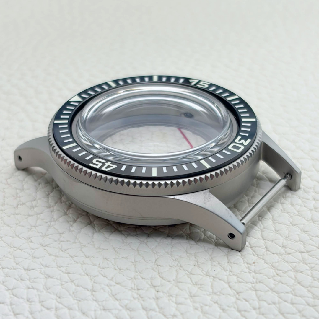 40MM Prevent Allergy WW2 Pilot Style Titanium Watch Case Fit Japan NH35 NH36 Mod