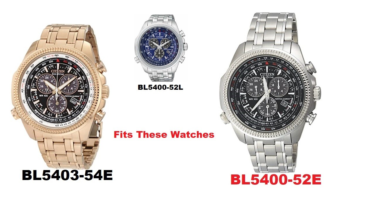 Citizen BL5400-52E Men’s Watch BL5400-52A Replacement Crystal BL5400-52L