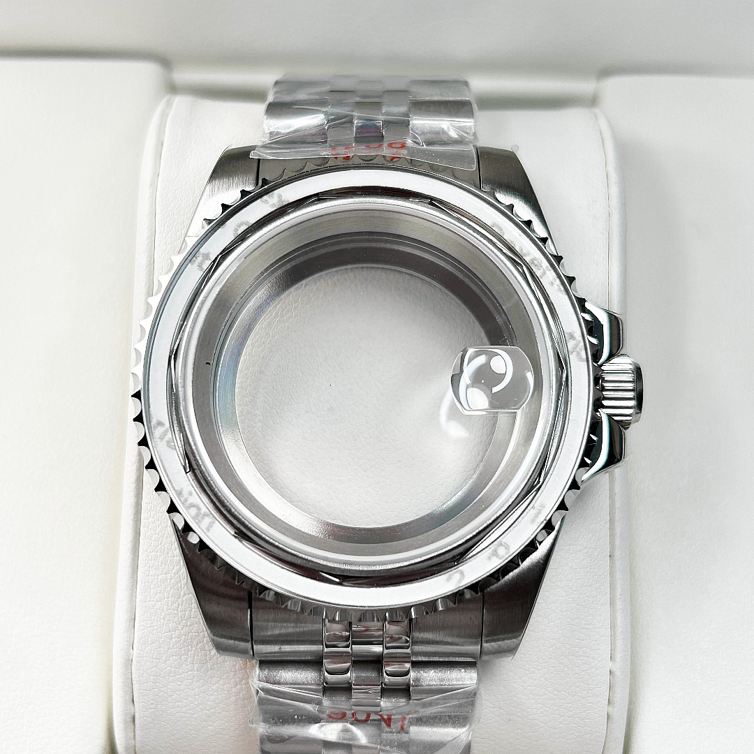 200M Waterproof 40mm SUB Dive Watch Case for NH35A NH34 GMT 120 Clicks Sapphire