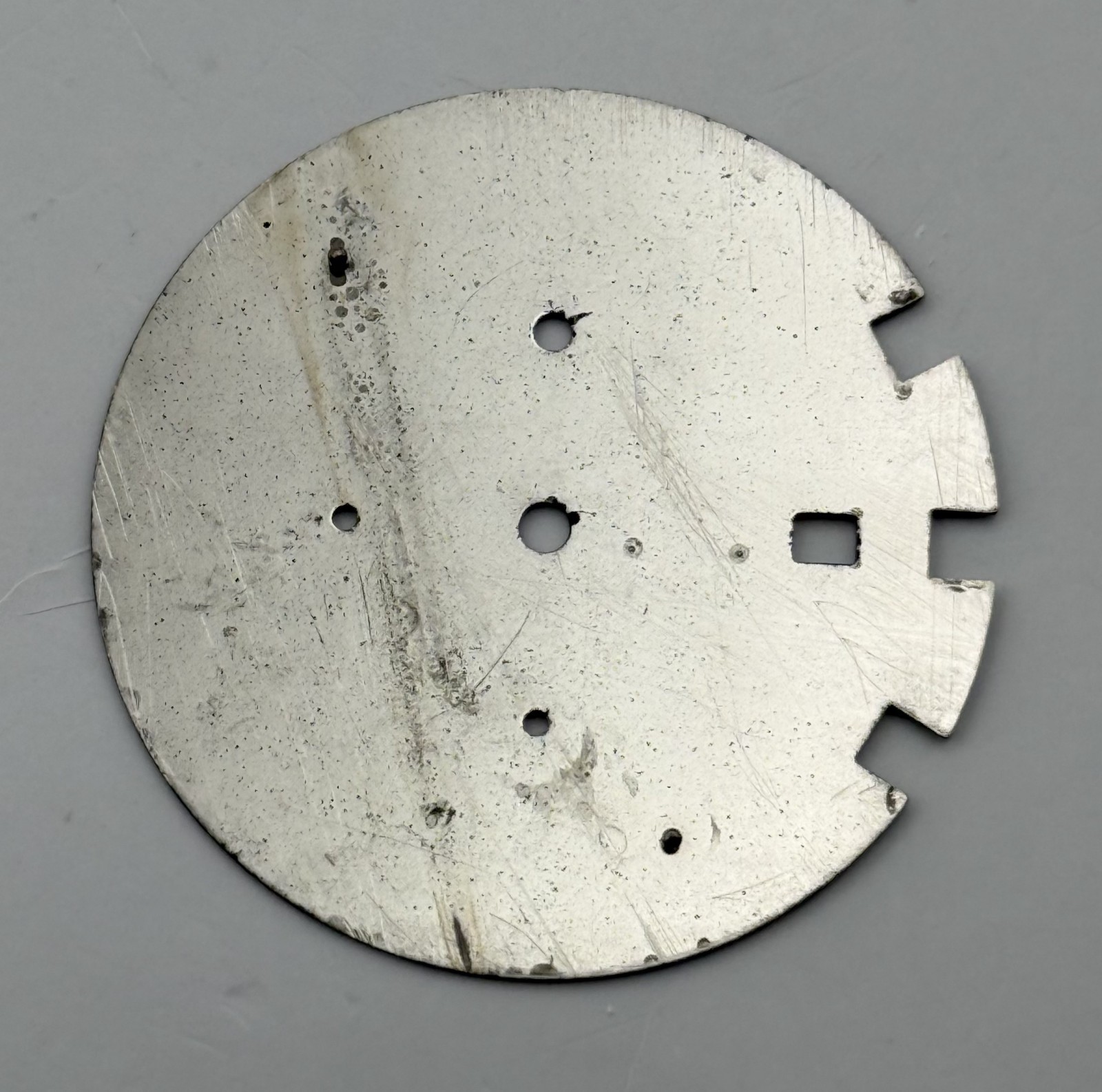 Seiko 7T92-0AR8 Watch Dial Chronograph 100M Black Spare Parts Repair 32.9mm