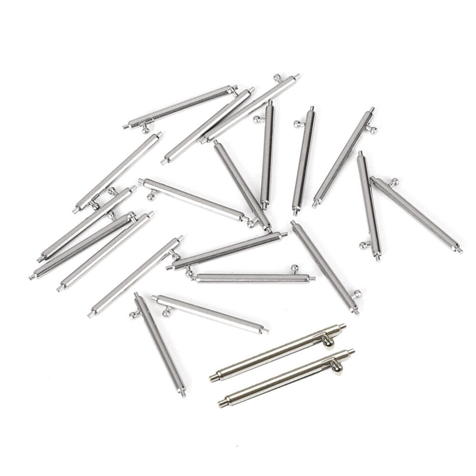 50* Stainless Steel Quick Release Spring Bars Watch Installation Removal Tool