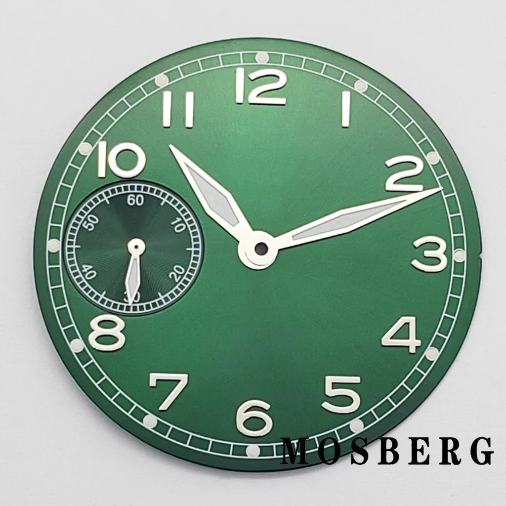 37mm Dial Hands Luminous Date Window for 6497 ST36 Automatic Movement