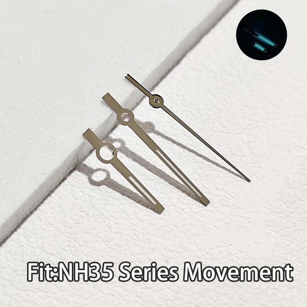Rose Gold Silver Gold Watch Hands Fit for NH35/36/8215 Movement Pointers