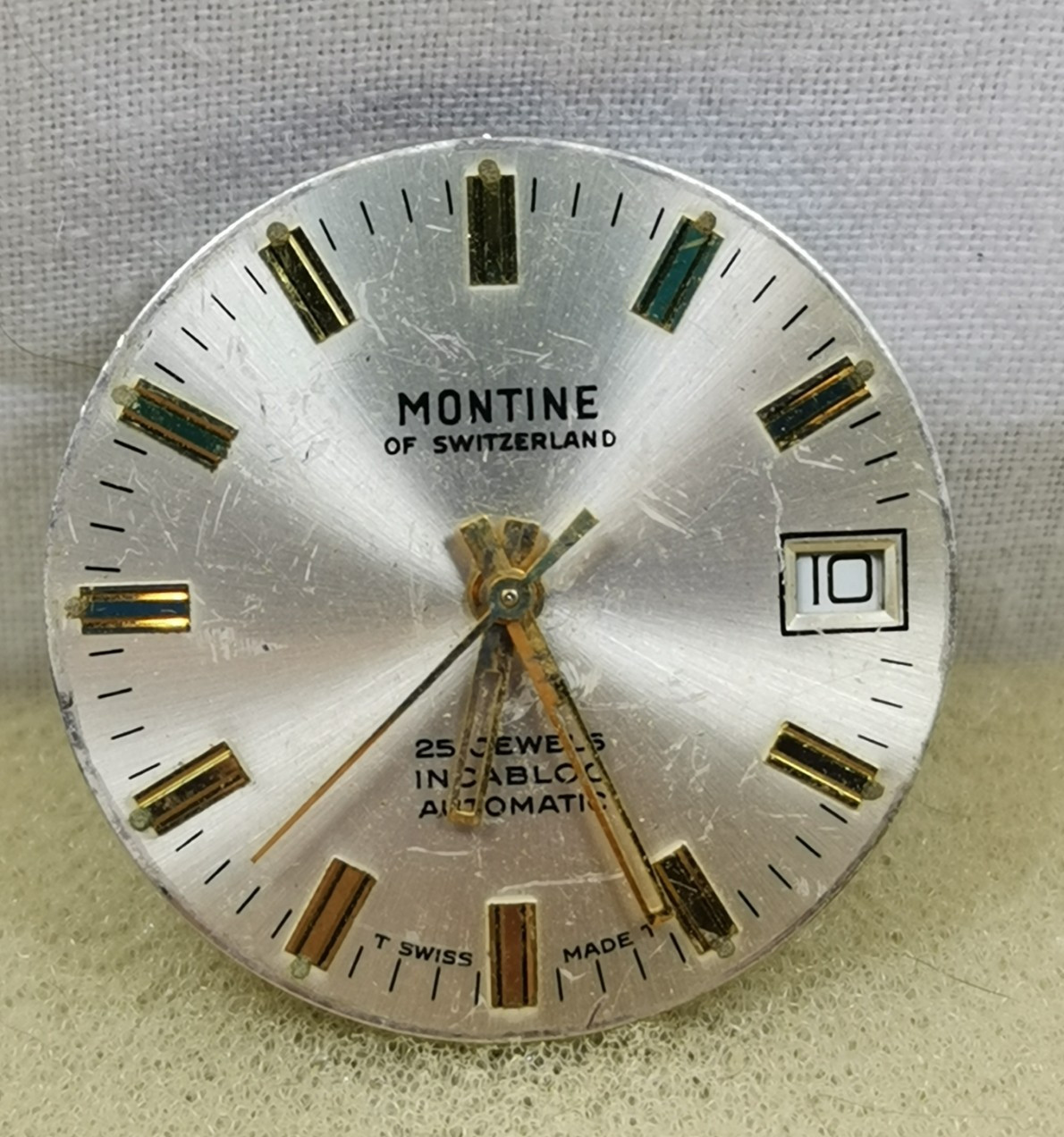 Montine Automatic 25J Cal. AS 2063 Swiss Wristwatch Movement Repair/Parts