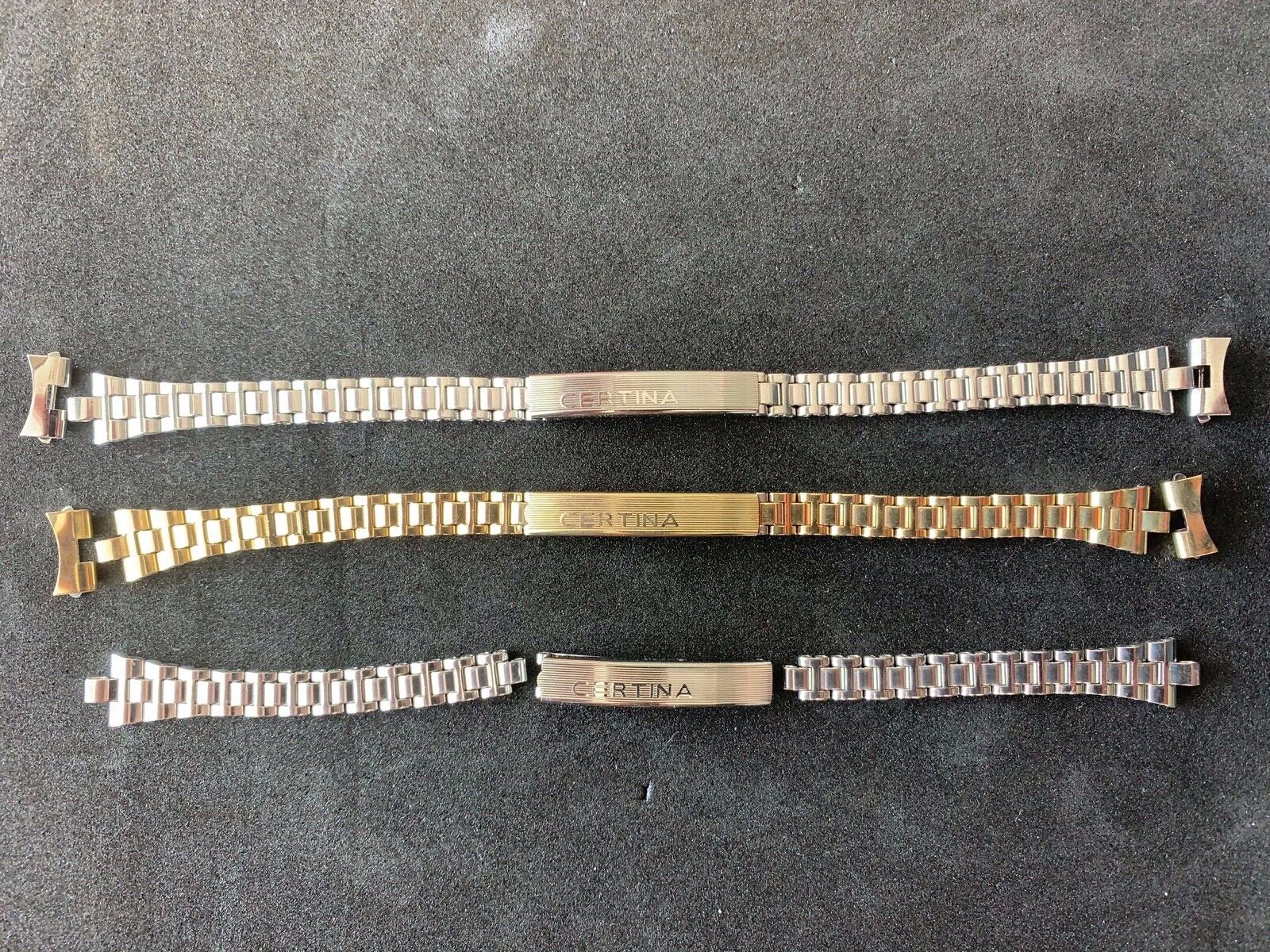 Original NOS Vintage NSA Certina 11mm Ladies Bracelet 51043 51048 Armband Band
