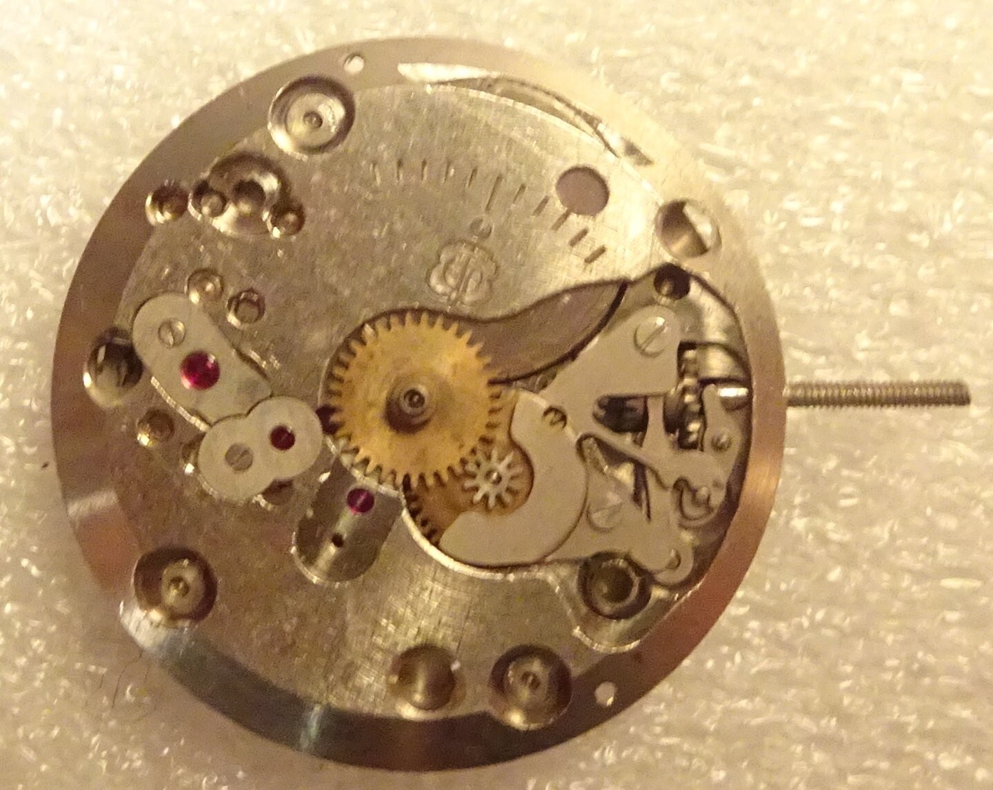 Benrus Wristwatch Movement 8G1 Antique 15J Parts or Repair Men’s ETA 729